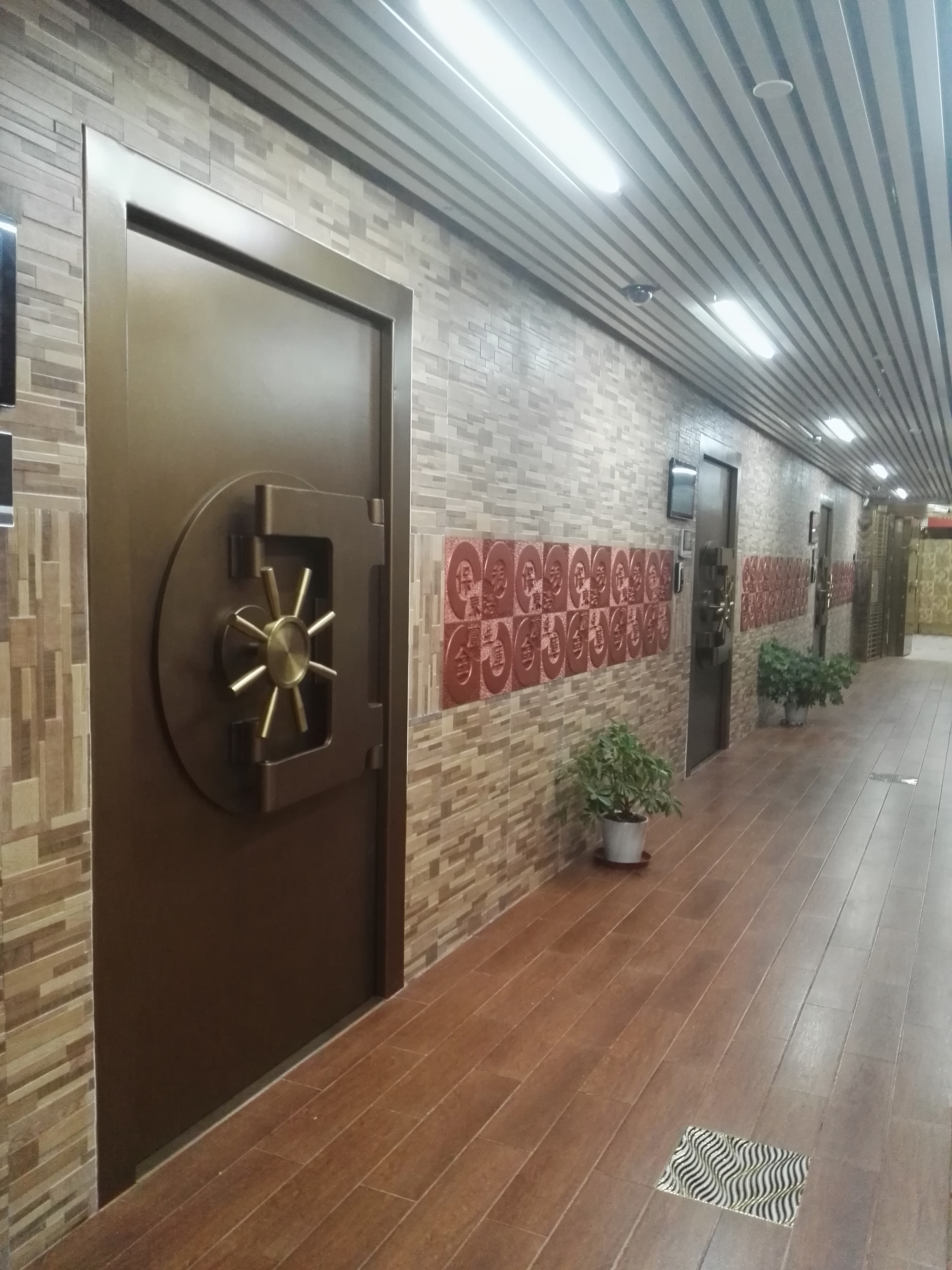 上海蘭生文物庫房門、鈦金金庫門、造型藝術(shù)金庫門工程I